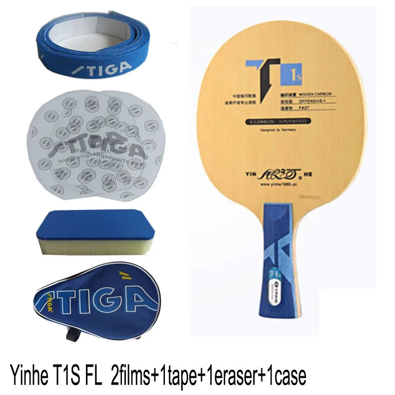 Original Yinhe T1S T2S T3S T4S carbon table tennis blade fast attack with loop ping pong game