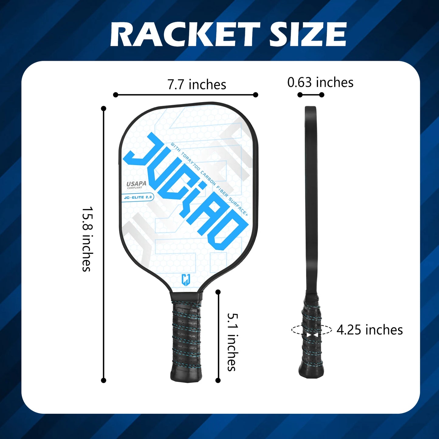Pickleball Paddles Set USAPA Compliant Includes 4 Balls Pickleball Racket Sports Equipment Women Men Racket