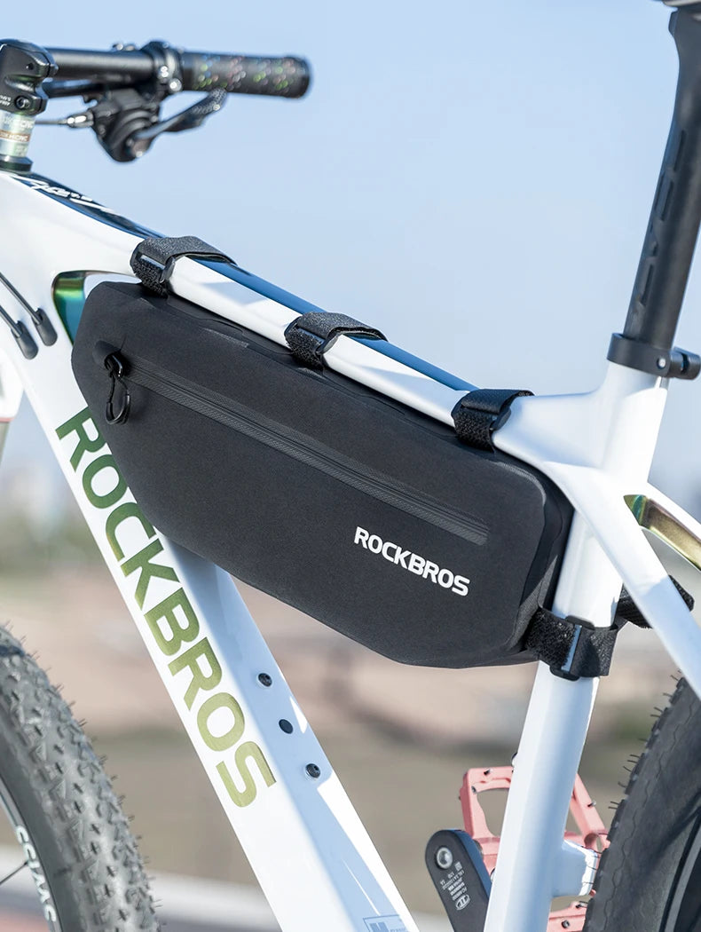ROCKBROS Cycling Bicycle Bags Top Tube Front Frame Bag Waterproof MTB Road Triangle Pannier Dirt-resistant Bike Accessories Bags