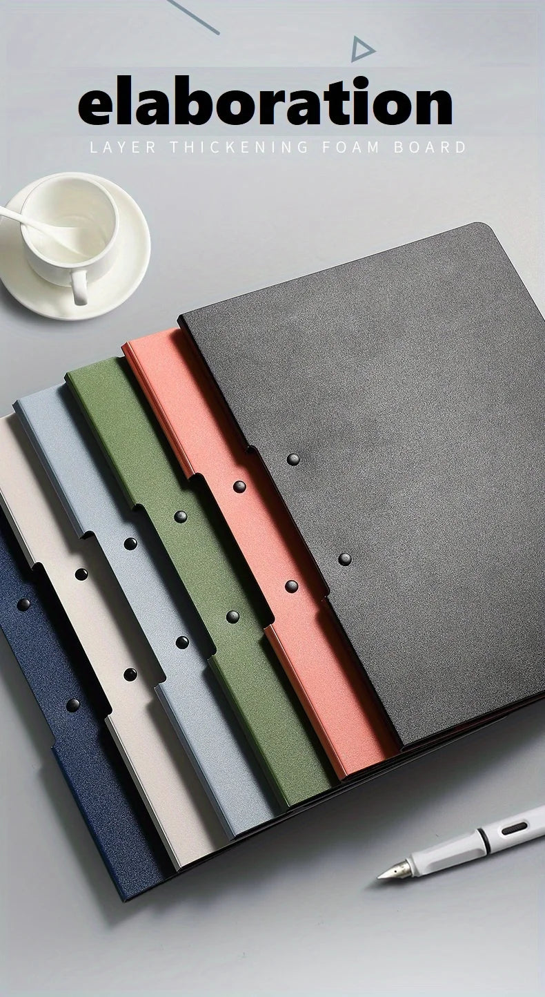 A4 File Folders, Documents Organizer, Clipboard Writing Cover, Paper Folder For Business & School, Stationery & Office Supplies