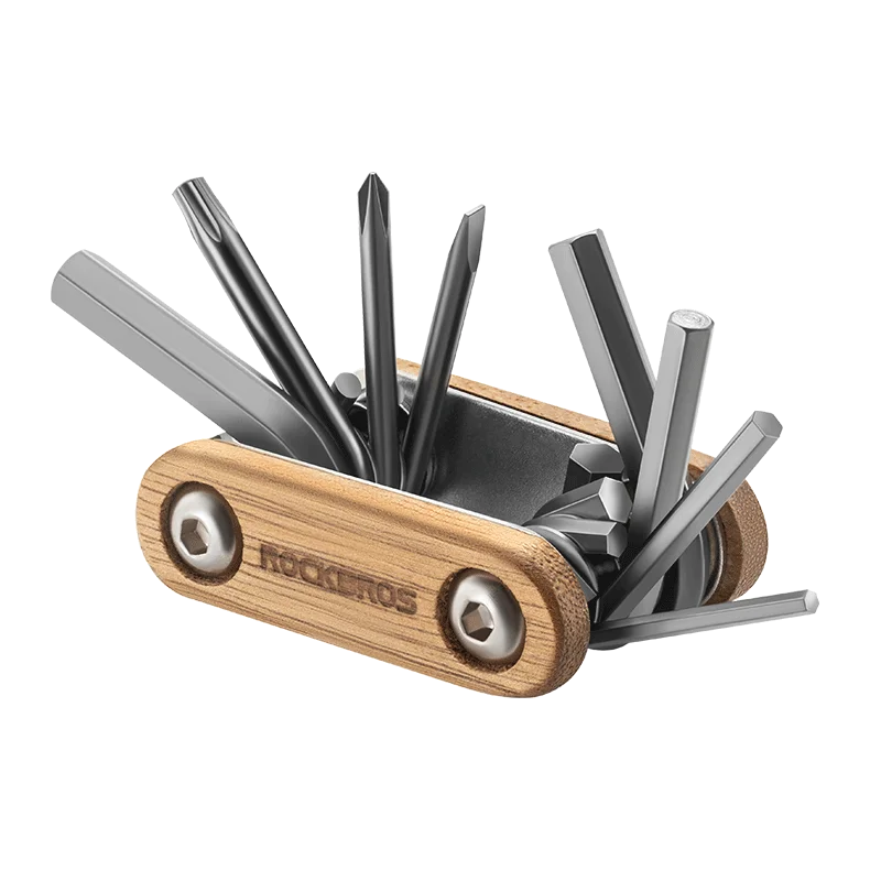 ROCKBROS 8 in 1 Bicycle Repair Tool Portable Bike Bicycle Screwdriver Repair Cycling Tool Mountain Bike Wrench Multi Tools