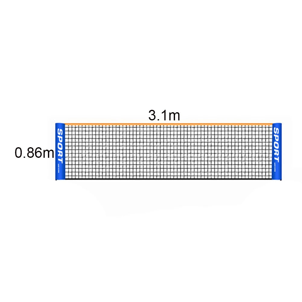 3.1/4.1/5.1/6.1m Standard Badminton Net Sports Net for Outdoor Badminton Tennis Volleyball Competition Equipment