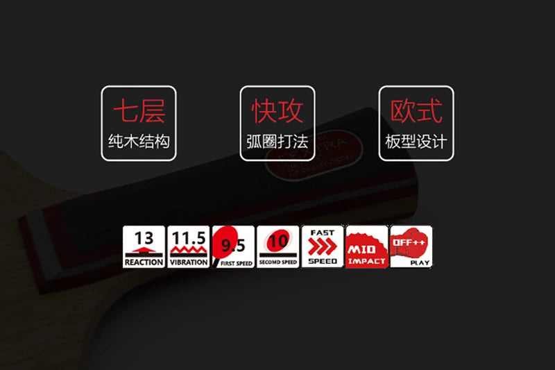 SANWEI FEXTRA 7 Table Tennis Blade 7 ply wood all-around Japan Tech (stiga clipper CL Structure) ping pong racket bat paddle