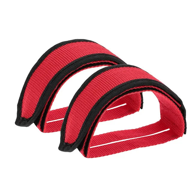2PCS Bicycle Pedal Straps Toe Clip Strap Belt Adhesivel Bike Pedal Tape Fixed Gear Cycling Fixie Cover