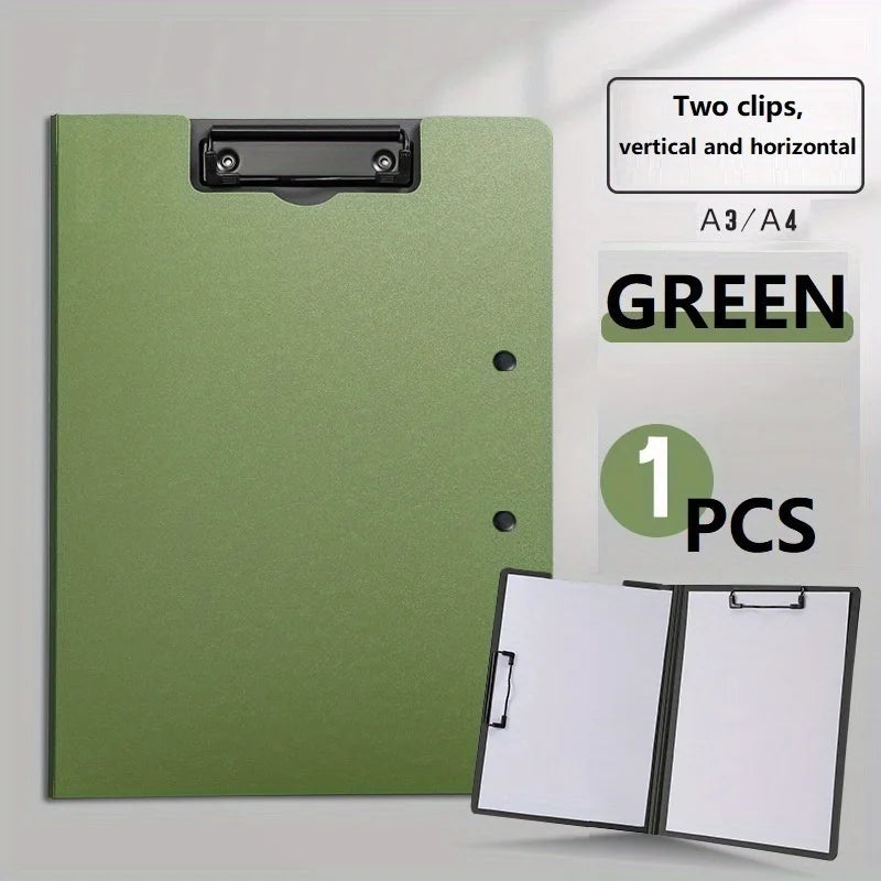 A4 File Folders, Documents Organizer, Clipboard Writing Cover, Paper Folder For Business & School, Stationery & Office Supplies