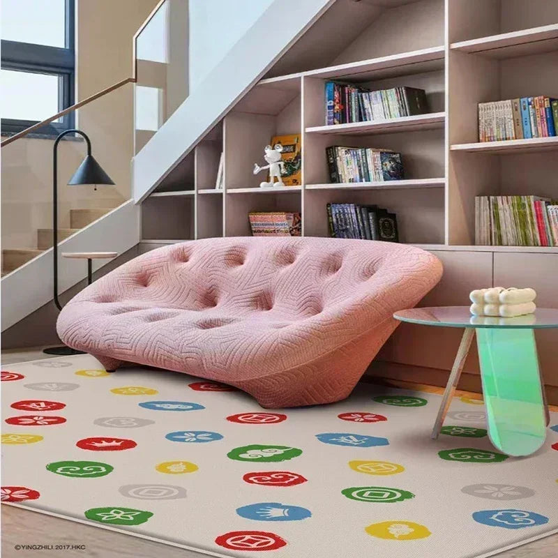 Large Size Foldable Baby Play Mat Double-sided Patterned Educational Children's Carpet Easy To Carry Baby Crawling Mat