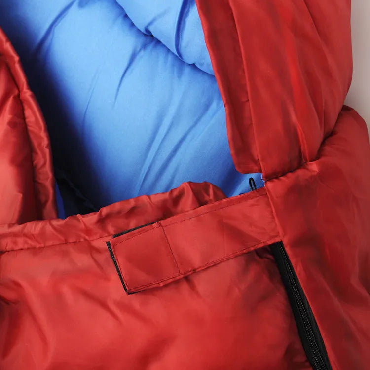 한국 특가 JUNGLE KING CY0903 Thickened Winter Cold Weather Waterproof Sleeping Bag Camping Hiking Supplies -8℃ Cotton Sleeping Bags