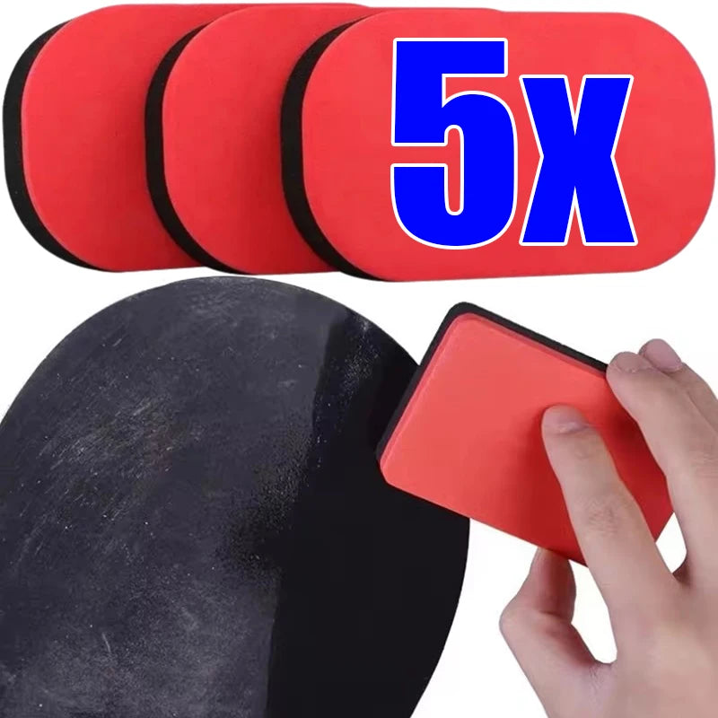 5/1pcs Table Tennis Cleaning Brush Rubber Sponge Eraser Use Table Tennis Racket Cleaner Tennis Racket Care Accessories