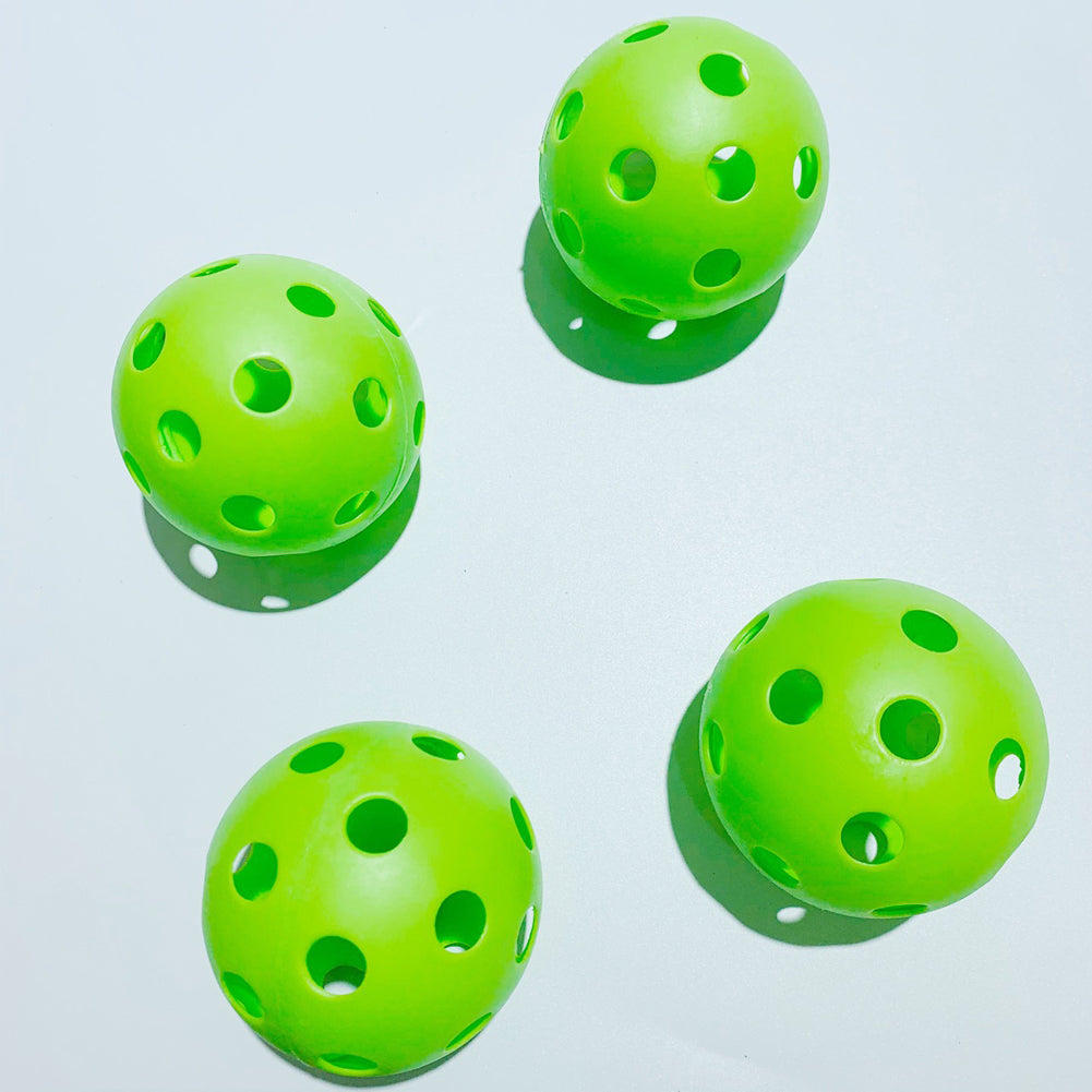 Pickleball Rackets Set Pickleball Paddle Set of 2 Rackets & 4 Pickleballs Balls Pickle-Ball Racquet with Balls Sports Accessory