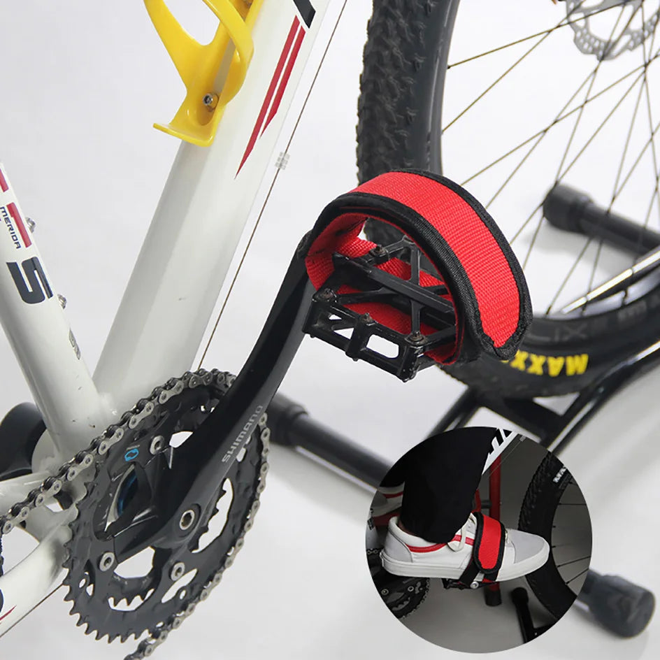 2PCS Bicycle Pedal Straps Toe Clip Strap Belt Adhesivel Bike Pedal Tape Fixed Gear Cycling Fixie Cover