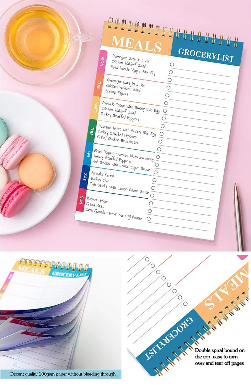 A5 To Do List Notepad Undated Daily Planner Notebook Stationery Teacher Gift Diary Campus Agenda Office Supplies 50 sheets