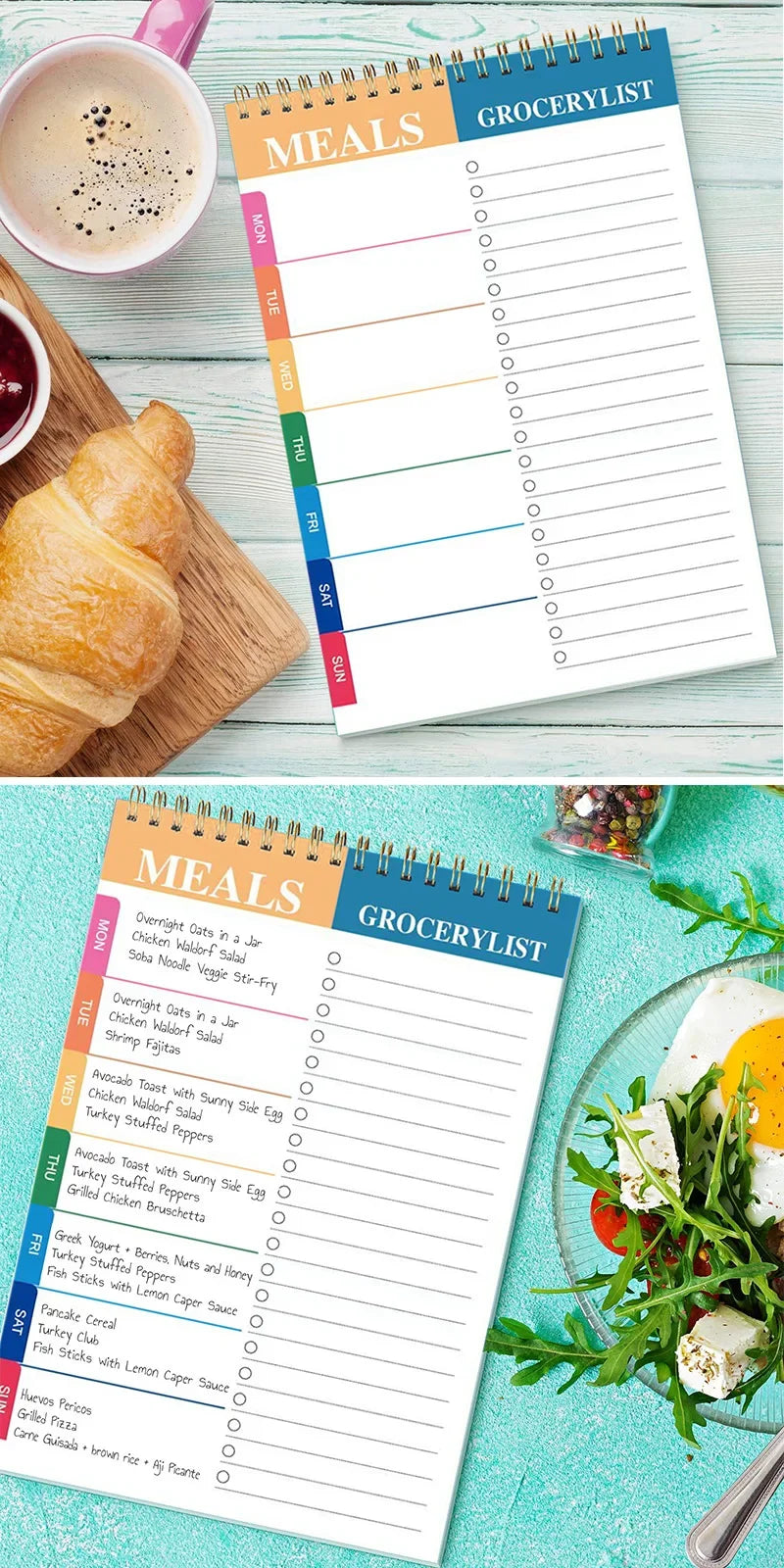 A5 To Do List Notepad Undated Daily Planner Notebook Stationery Teacher Gift Diary Campus Agenda Office Supplies 50 sheets
