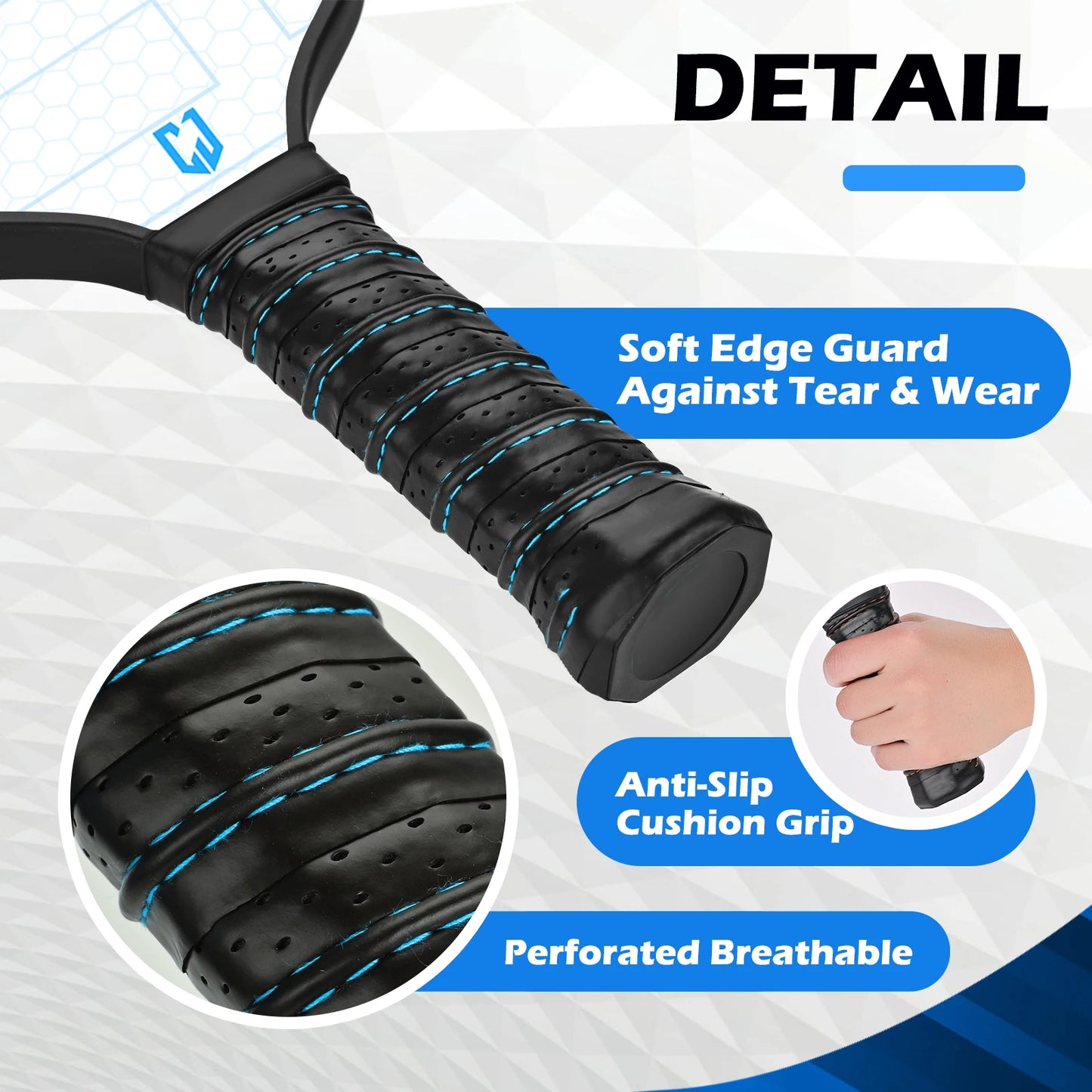 Pickleball Paddles Set USAPA Compliant Includes 4 Balls Pickleball Racket Sports Equipment Women Men Racket