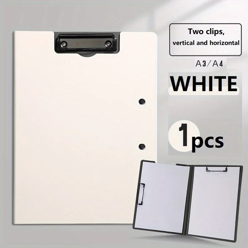 A4 File Folders, Documents Organizer, Clipboard Writing Cover, Paper Folder For Business & School, Stationery & Office Supplies