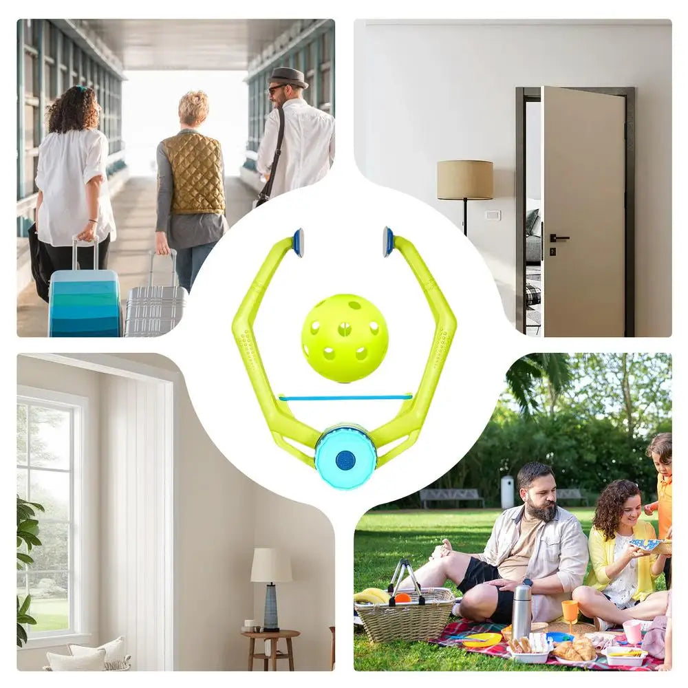 Door Pickleball Games Over The Door Adjustable Doorway Game Pickleball Trainer Doorjam Pickleball Kit For Home Games