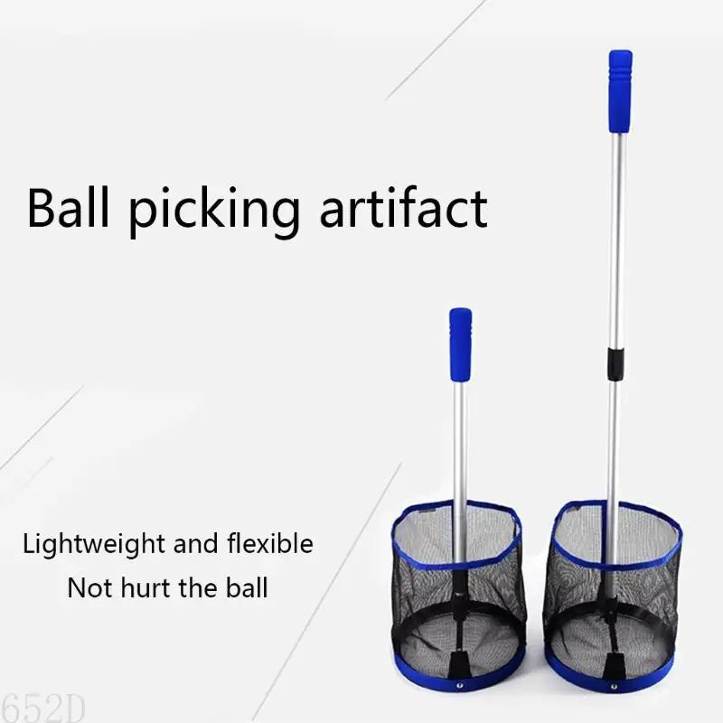 652D Pingpong Ball Ball Pick Up Net Bag Table Tennis Picker Container Tool