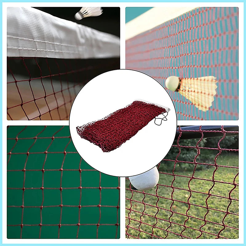 1pc Portable Badminton Net Sports Practice Recreation Fitness Activities Competition With Standard Ball Net