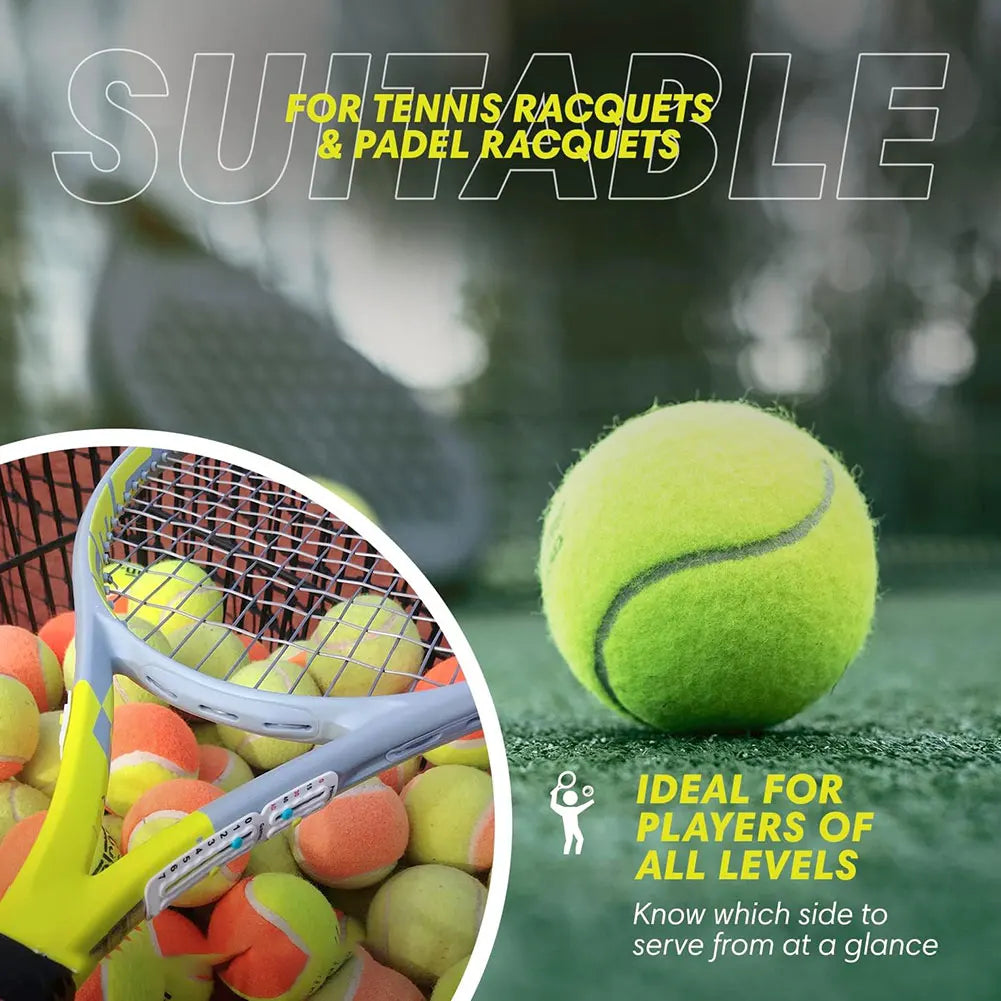 Tennis Racket Pickleball Paddle Scorekeeper Easily Mounted Score Keeper for Tennis Racket and Padel Point Tracker Tennis Gift