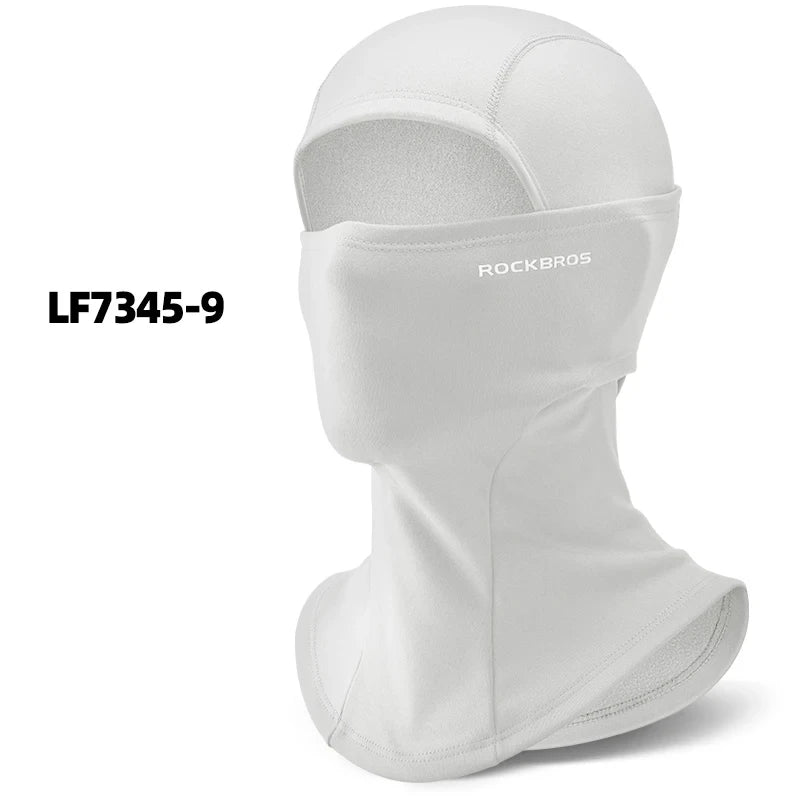 ROCKBROS Cycling Face Keep Warm Winter Climbing Hiking Fleece Thermal Windproof Balaclava Running Fishing Skiing Hat Headwear