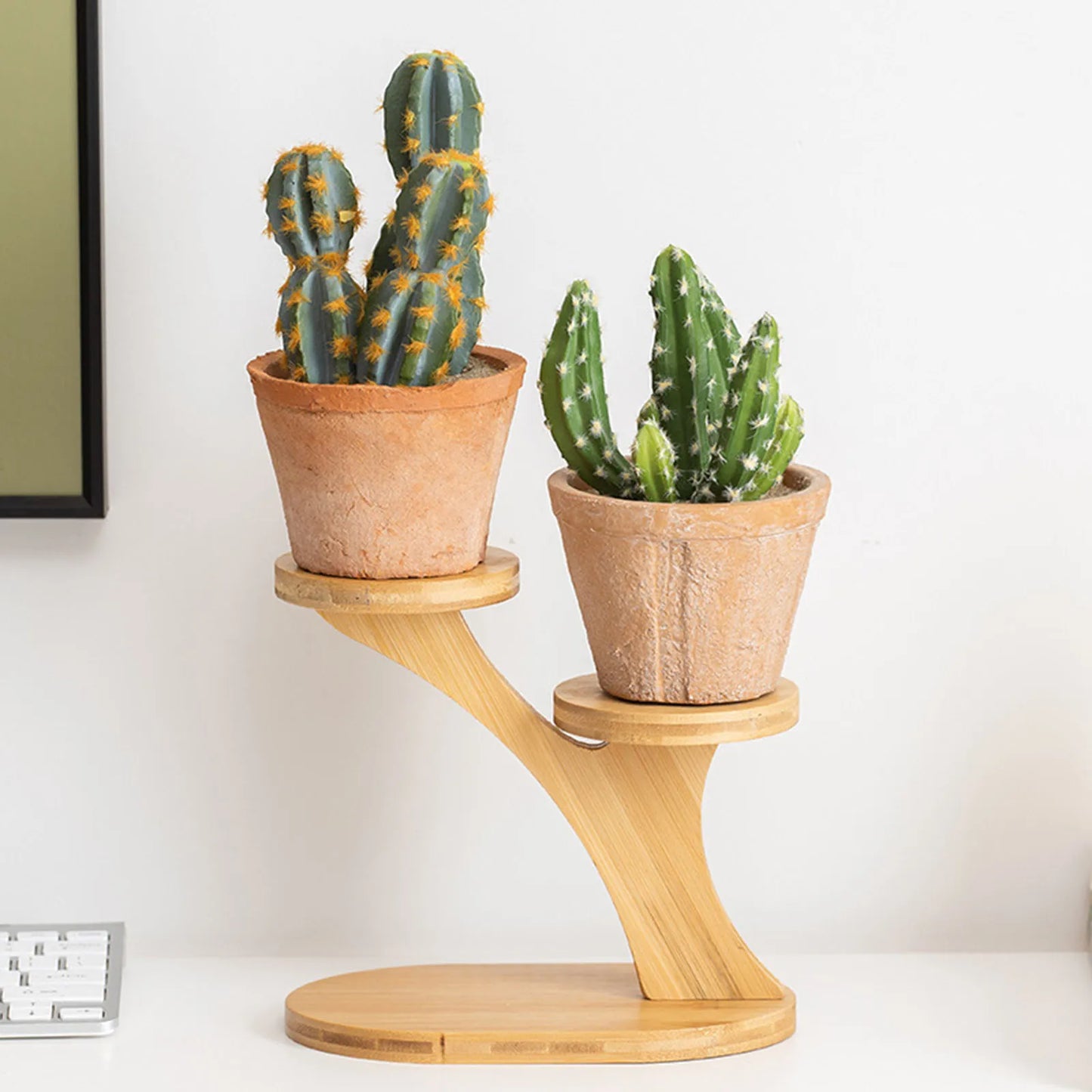 Flower Pot Stand Decoration Rack Space Save Decoration Flower Pot Holder Planter Rack for Office Flower Pot Room Lawn Balcony