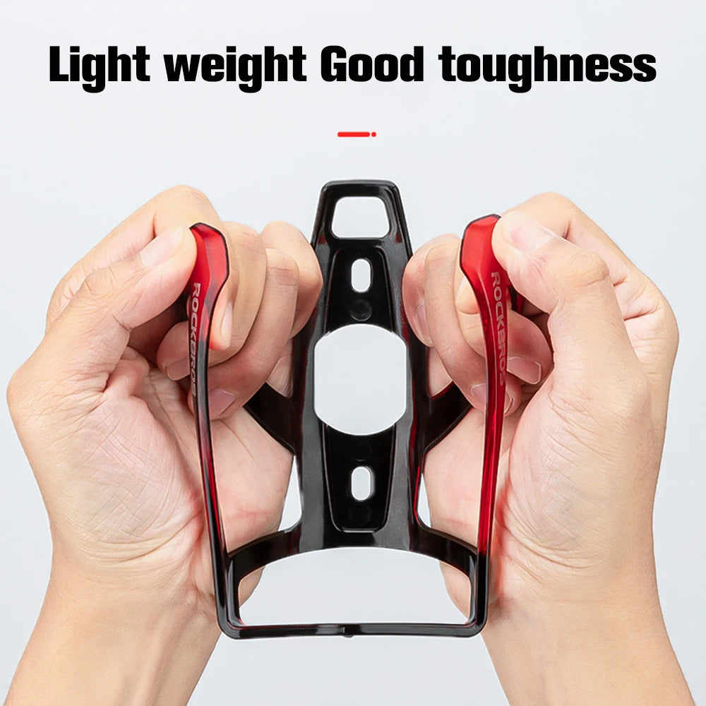 ROCKBROS Bicycle Water Bottle Plastic Outdoor Running Sports Squeeze Mug Cycling Kettle Bike Cup with Bottle Bracket