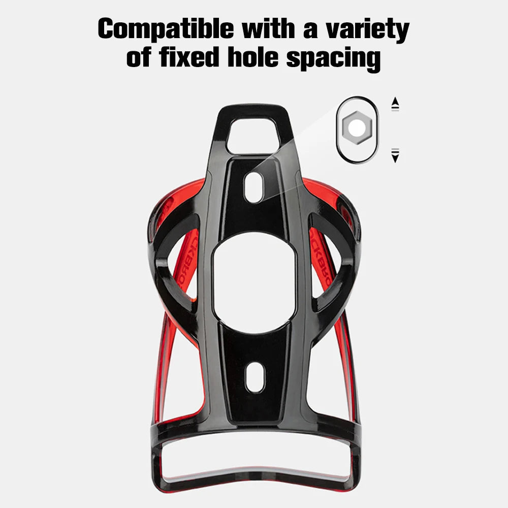 ROCKBROS Bicycle Water Bottle Plastic Outdoor Running Sports Squeeze Mug Cycling Kettle Bike Cup with Bottle Bracket