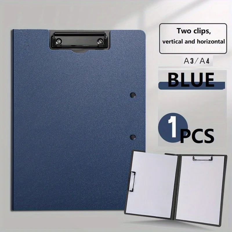 A4 File Folders, Documents Organizer, Clipboard Writing Cover, Paper Folder For Business & School, Stationery & Office Supplies