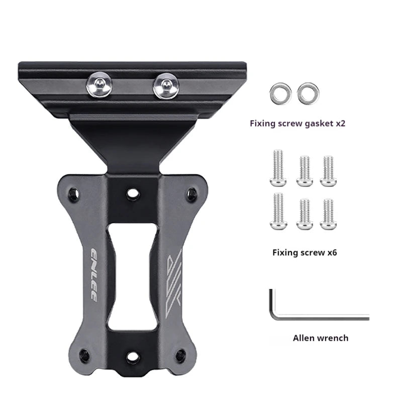 ENLEE Bicycle Water Bottle Cage Extension Bracket Aluminum Alloy Mountain Road Bike Water Bottle Saddle Conversion Seat