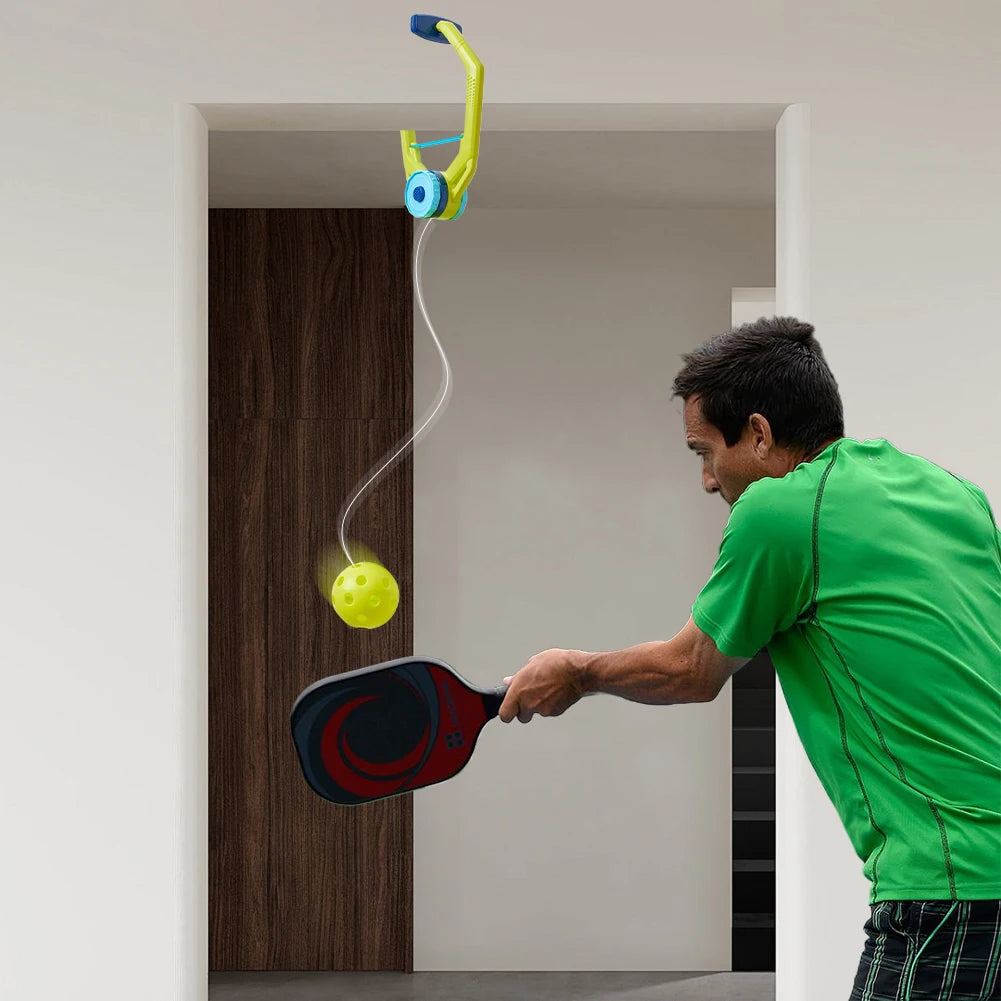 1/2Pc Pickleball Trainer Hanging Pickleball Rebounder Adjustable Pickleball Game Pickleball Practice Equipment for Solo Training