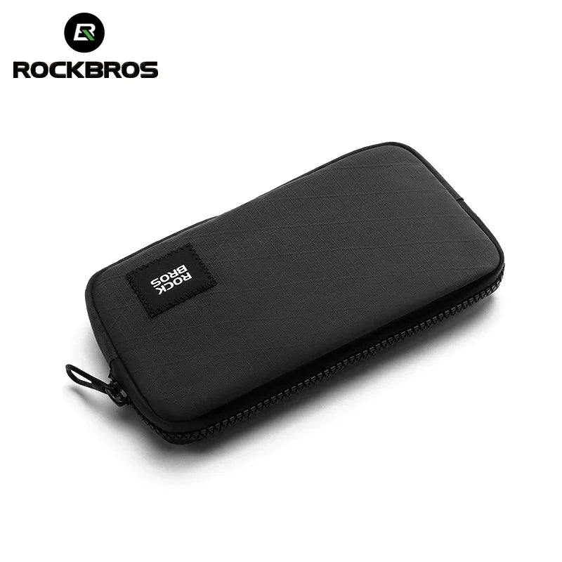 ROCKBROS Phone Bag Daily Use Small Size Lightweight Portable Multifunctional Hand Bag Zipper Storage Coins Wallet Commute Bag
