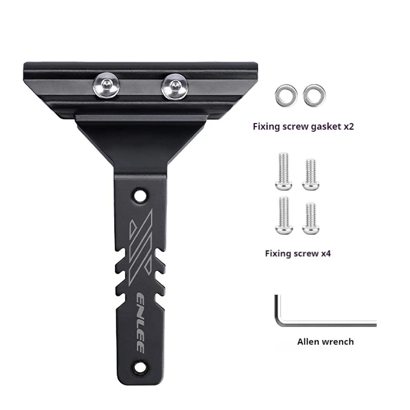 ENLEE Bicycle Water Bottle Cage Extension Bracket Aluminum Alloy Mountain Road Bike Water Bottle Saddle Conversion Seat