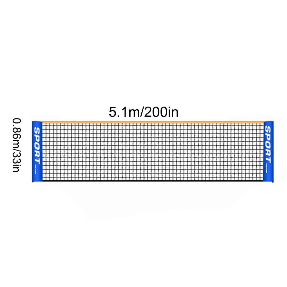 3.1/4.1/5.1/6.1m Standard Badminton Net Sports Net for Outdoor Badminton Tennis Volleyball Competition Equipment
