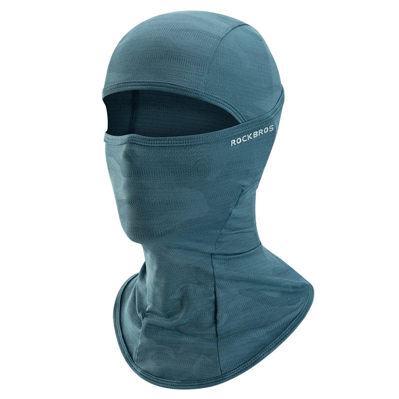 ROCKBROS Cycling Mask Full Face UV Protection Bicycle Mask Summer Balaclava Hat Road Bike Scarf Breathable Outdoor Equipment