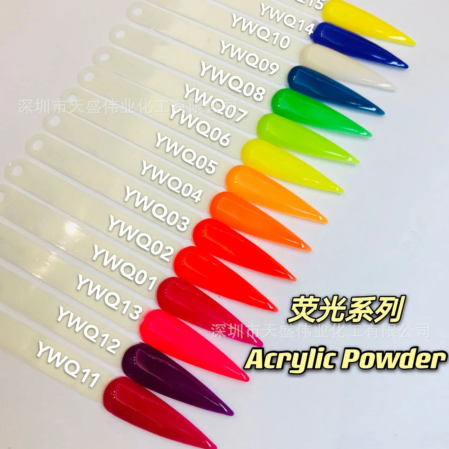 100g/Bag Neon Acrylic Powder 3in1 Phosphor Nail Dust Powder DIY Extending/Dipping Bulk Manicure Pigment FD-58nkhs