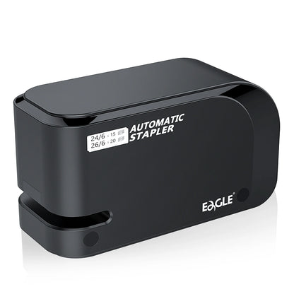 EAGLE automatic electric Stapler,  With free 2000 staples, 20-sheet capacity, Dual power supply, office,school binding supplies