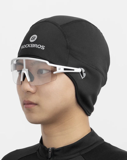 ROCKBROS Winter Caps Windproof Thermal Fleece Hats Bicycle Cap Ski Riding Motorcycle Cycling Hat Bandana Ciclismo Headband