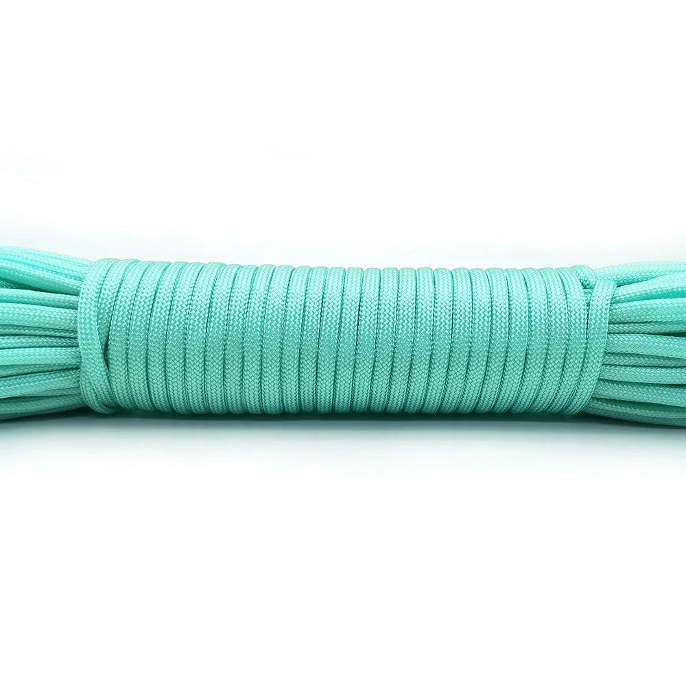 Dia 4 MM 5 10 20 31 Meters 7 stand Cores Paracord Parachute Cord Lanyard Tent Rope For Hiking Camping Clothesline DIY Bracelet