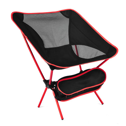 Ultralight Camping Chair, Portable Outdoor Folding Fishing Chairs Seat for Travel Camp Beach Fishing Foldable Stool Picnic Chair