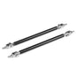 Stainless Steel Bumper Lip Adjust Front Strut Splitter Rod Tie Support Bars 100MM 150MM 200MM