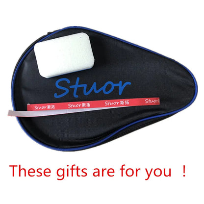 Stuor 19 new table tennis blade blue carbon table tennis rackets with built-in fiber carbon