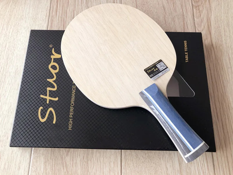 Stuor 19 new table tennis blade blue carbon table tennis rackets with built-in fiber carbon