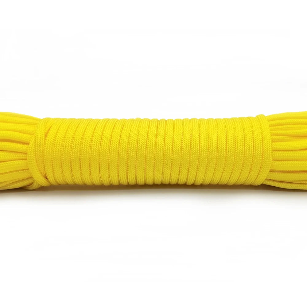 Dia 4 MM 5 10 20 31 Meters 7 stand Cores Paracord Parachute Cord Lanyard Tent Rope For Hiking Camping Clothesline DIY Bracelet