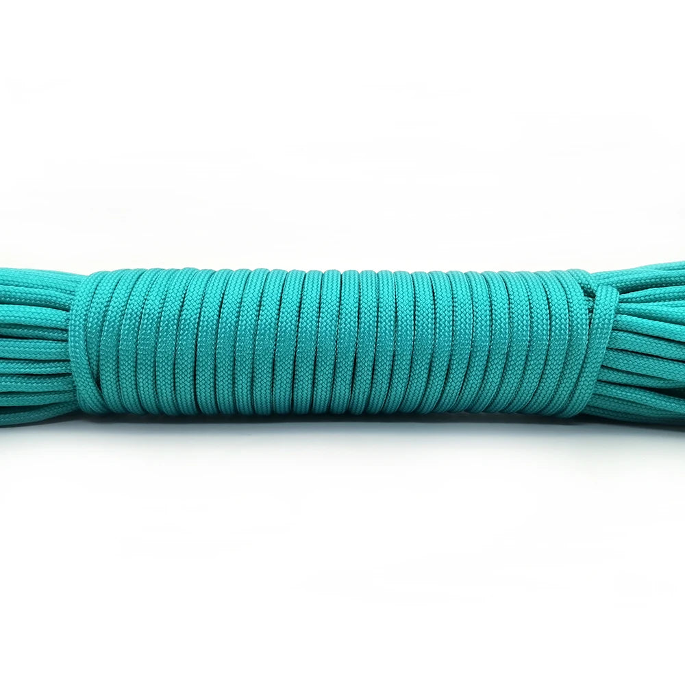 Dia 4 MM 5 10 20 31 Meters 7 stand Cores Paracord Parachute Cord Lanyard Tent Rope For Hiking Camping Clothesline DIY Bracelet