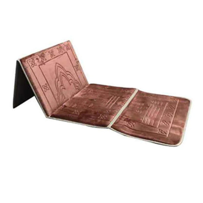 Foldable Prayer Mat Islamic Muslim Musallah Prayer Rug Carpet Soft Thicker Praying Mat tapis de priere islam rugs Sajadah