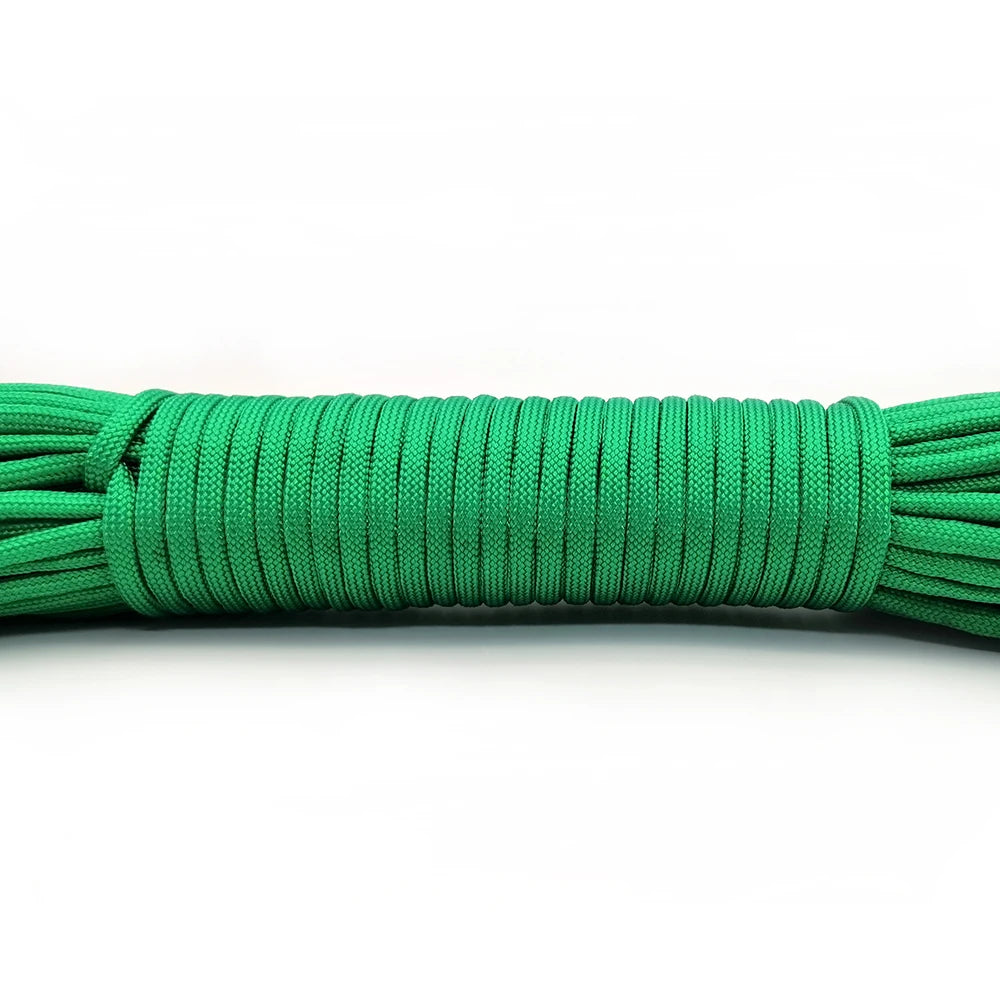 Dia 4 MM 5 10 20 31 Meters 7 stand Cores Paracord Parachute Cord Lanyard Tent Rope For Hiking Camping Clothesline DIY Bracelet