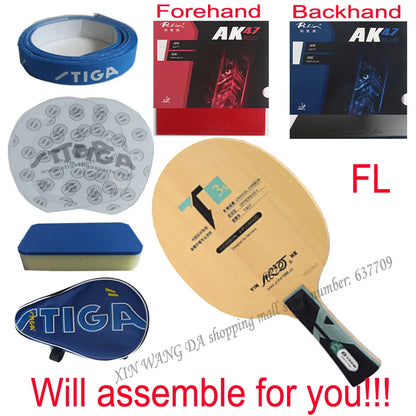 Original Yinhe T1S T2S T3S T4S carbon table tennis blade fast attack with loop ping pong game