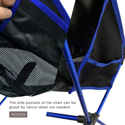Ultralight Camping Chair, Portable Outdoor Folding Fishing Chairs Seat for Travel Camp Beach Fishing Foldable Stool Picnic Chair