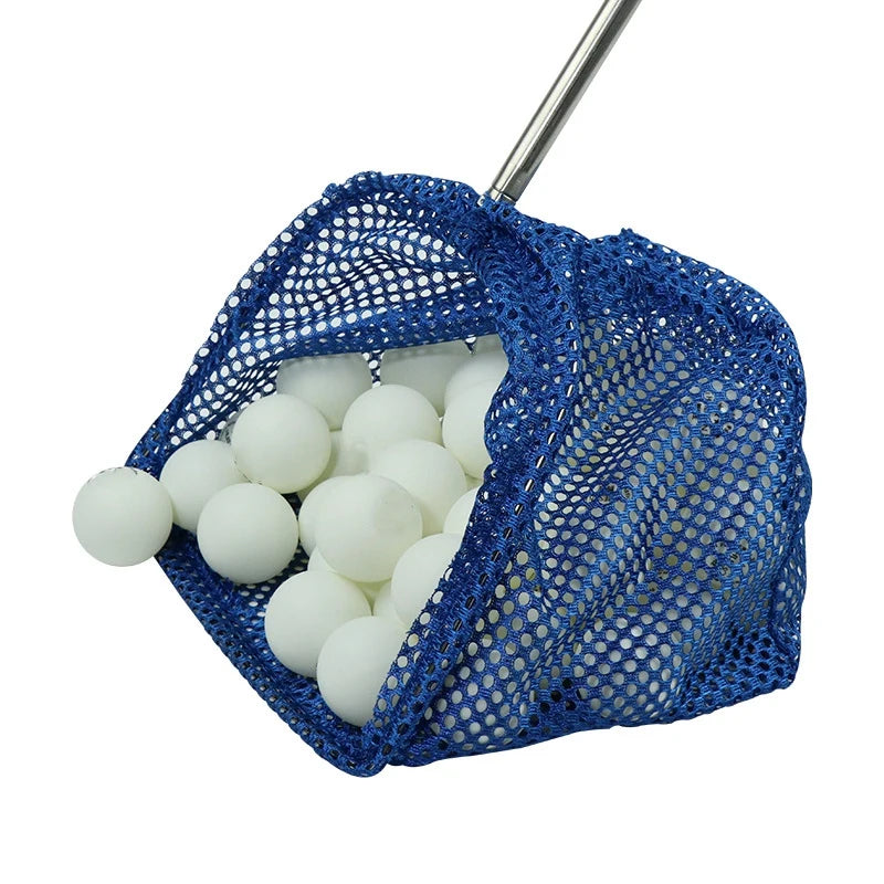 Portable Telescopic Scoop Net Table Tennis Ball Picker Net Table Tennis Ball Picker Container Training Tool for Ball
