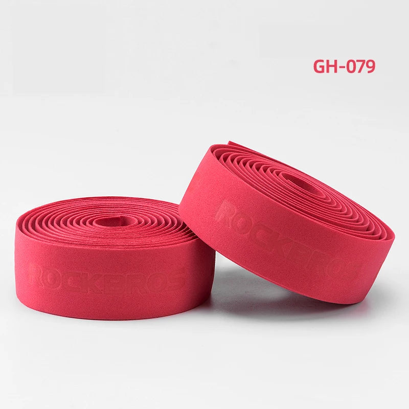 ROCKBROS Bicycle Handlebar Tape Non-Slip Shock Absorbing Belt Ultralight Wear-Resistant Cycling Strap MTB Road Bike Accessories