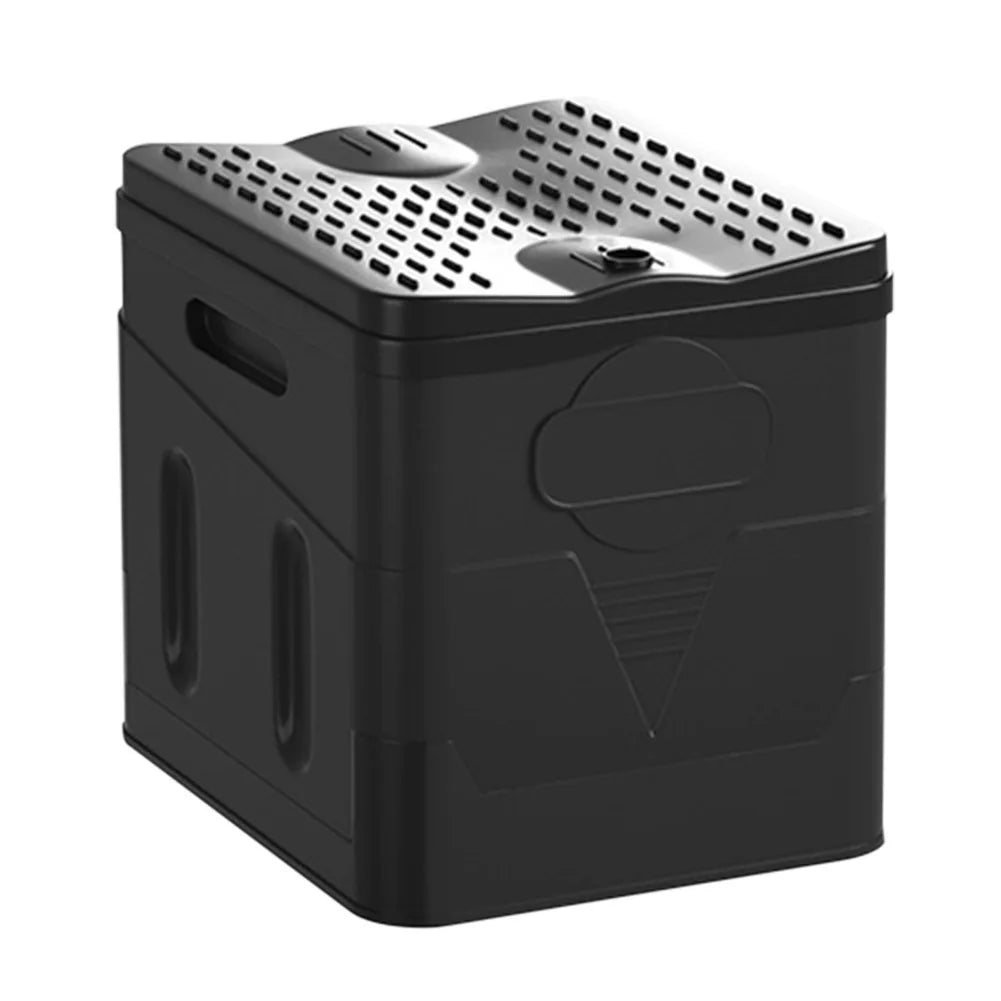 Plastic Portable Outdoor Toilet Tent Car Emergency Toilet with cover Travel Washable Camping Toilet Self-driving Picnic Seat
